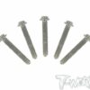 64 Titanium 3x20mm Hex. Socket UFO Head Left Thread Screw ( 5pcs.)
