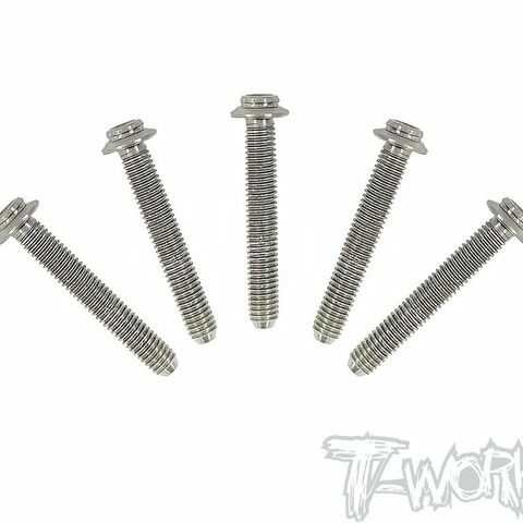 64 Titanium 3x20mm Hex. Socket UFO Head Left Threa