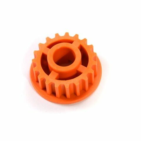 Zahnriemenrad - orange - 19Z - Mittelwelle MITTE -