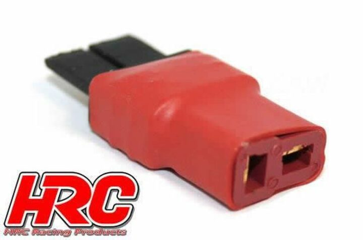 Adapter - Kompakte Version -  Ultra T (Dean's Kompatible) Stecker zu TRX Akku Stecker – Bild 2