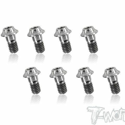 64 Titanium 3x6mm Hex. Socket UFO Head with Half T