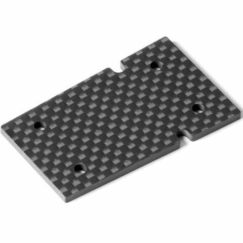 XB4'20 CARBON Chassisplatte hinten 2MM - SCHMAL