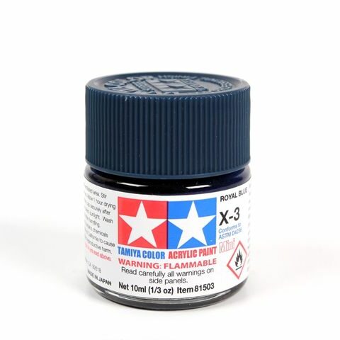 M-Acr.X-3 royalblau GLANZ