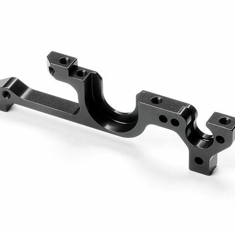 NT1.3  ALU Achsbock vorne unten links - SCHWARZ