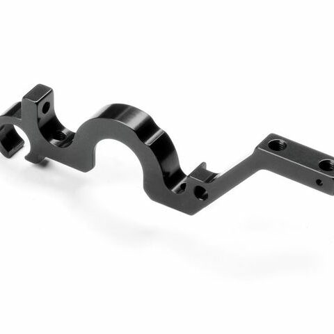 NT1.3 ALU Achsbock hinten unten - LINKS - SCHWARZ