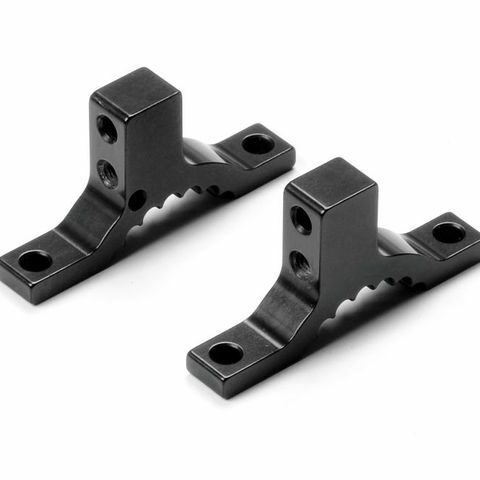 NT1.3 ALU Achsbock hinten oben (L + R) - SCHWARZ