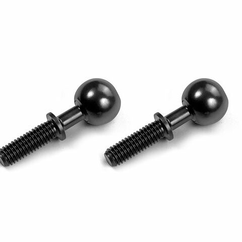 Gelenkkugeln ALU 13.7 MM mit Stahlschrauben (2)