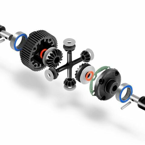 Zahnrad-Differential - GROSSES VOLUMEN - SET