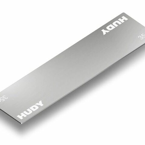 HUDY Batteriegewicht 35gr. STAINLESS STAHL - SLIM