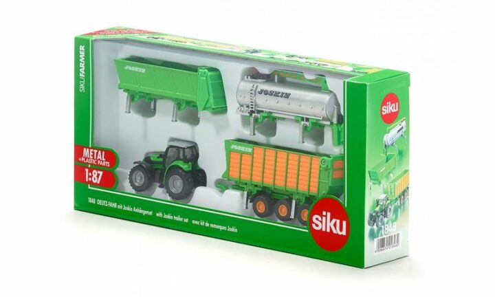 DEUTZ-FAHR mit Joskin Anhängerset – Bild 2