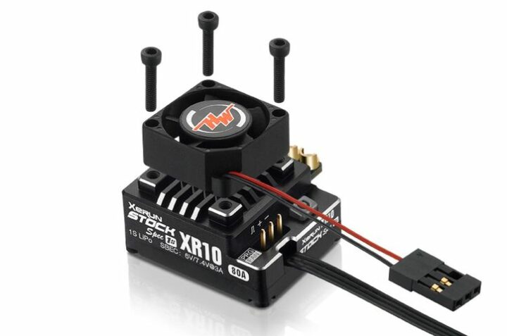 Hobbywing Xerun XR10 Stock Spec Brushless Regler 80A, 1s LiPo, BEC 3A