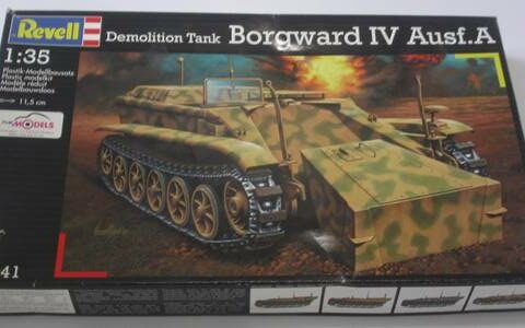 REVELL 03041 Demolition Tank Borgward IV Ausf.A