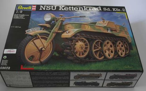 REVELL 03072 NSU Kettenkrad  Sd. Kfz.2