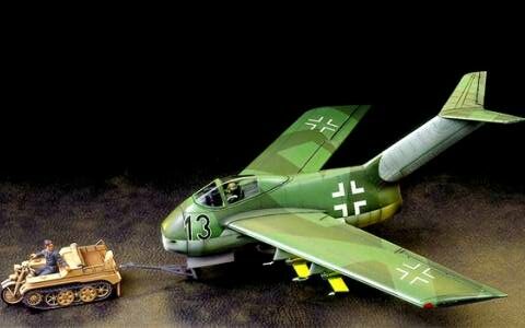 TAMIYA 89586 Focke-Wulf Ta183A "Huckbein"