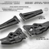 XB8 Dreieckslenker vorne unten - GRAPHITE XRAY 352120-G – Bild 2