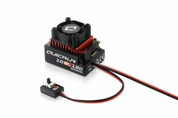 Hobbywing QuicRun 10BL 120A Sensored Regler HOBBYWING 30125000