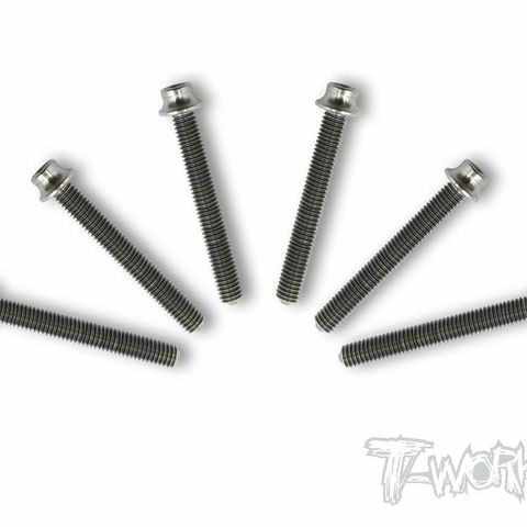 64 Titan Schrauben 3x25mm  Zylinderkopf (6) TWORKS