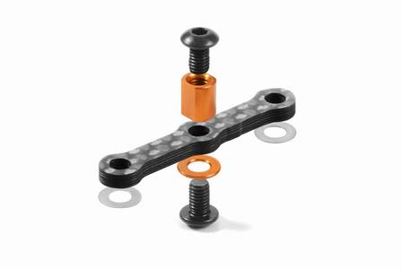 CARBON Lenkverbindungsplatte SET