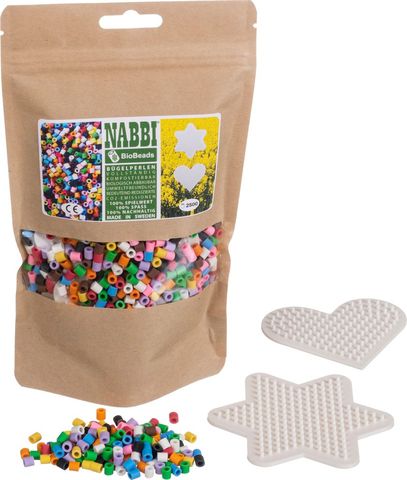Nabbi Bio Bügelperlen im Set 5000 Stk.