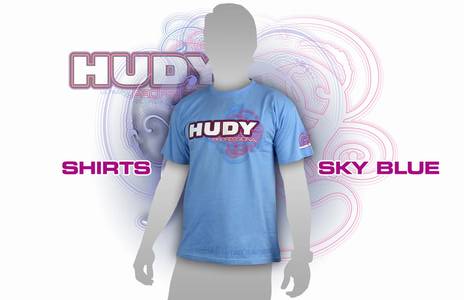 HUDY T-SHIRT - SKY BLUE (XXL)