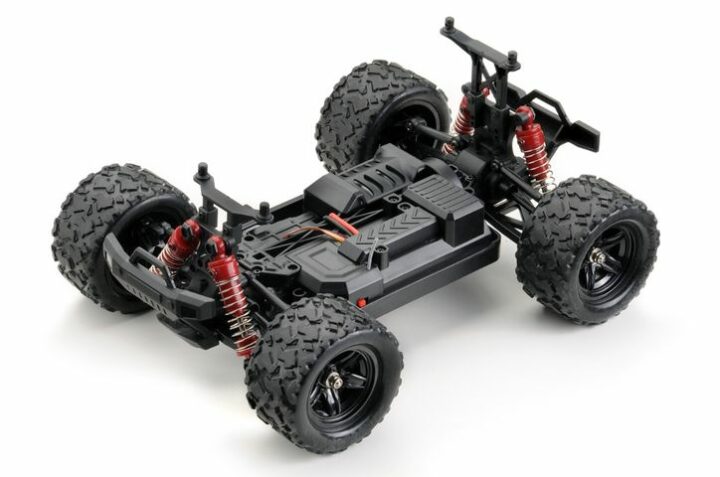 ABSIMA 1:18 Elektro Modellauto High Speed Sand Buggy THUNDER rot 4WD RTR – Bild 4