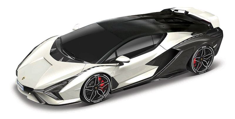 Lamborghini Sian FKP 37 1/18 weiss/schwarz