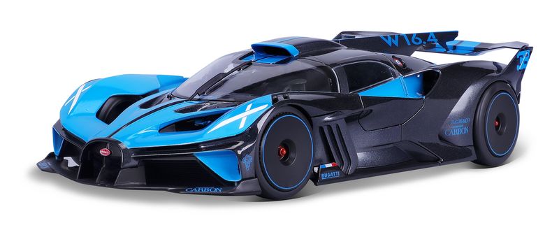 BURAGO Bugatti Bolide 1/18 blau/schwarz