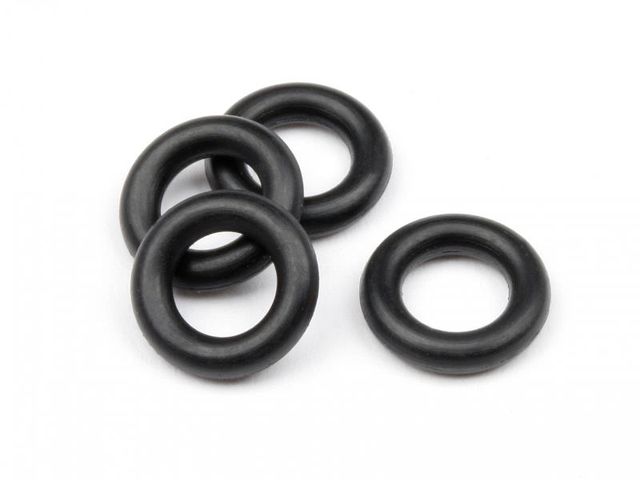 HB RACING O-Ringe P5 Black (4pcs)