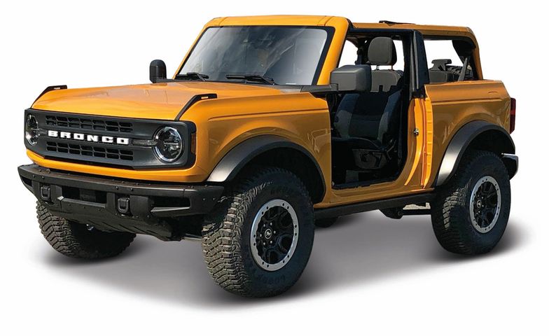 Ford Bronco Badlands 2021 1/18 orange