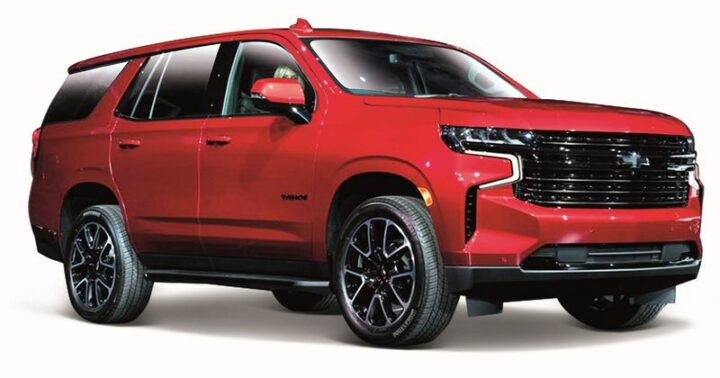 Chevrolet Tahoe 2021 1/24 red – Bild 2