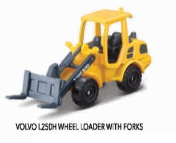 VOLVO L250H WHEEL LOADER WITH FORKS