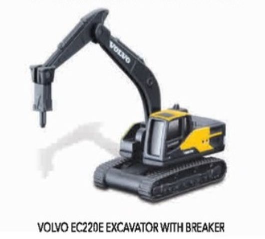 VOLVO EC220E EXCAVATOR WITH BREAKER