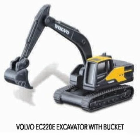 VOLVO EC220E EXCAVATOR WITH BUCKET