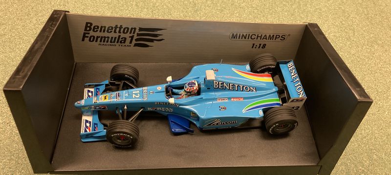 BENETTON PLAYLIFE SHOWCAR 2000 A. Wurz