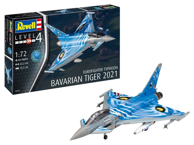 Revell 03818 Eurofighter Typhoon "The Bavarian Tig