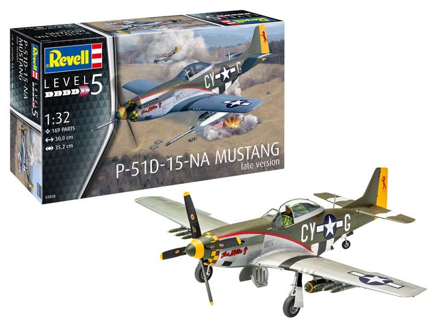 Revell 03838 P-51D Mustang (late version)