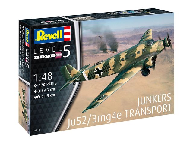 Revell 03918 Junkers Ju52/3m Transport