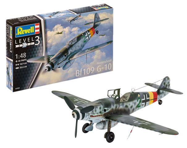 Revell 03958 Messerschmitt Bf109 G-10