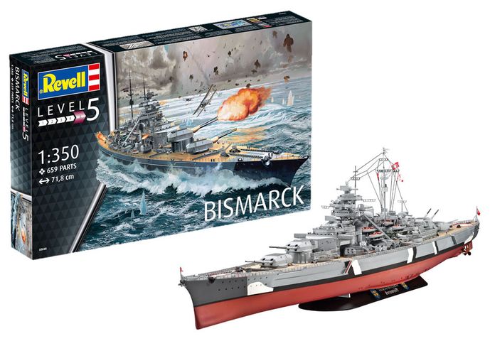 Revell 05040 Battleship Bismarck