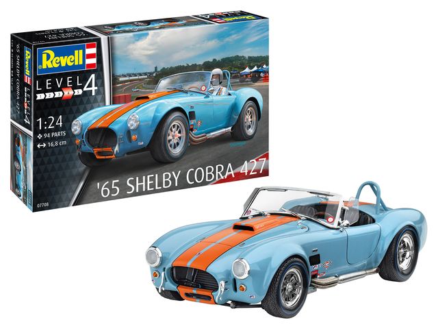 Revell 07708 65 Shelby Cobra 427