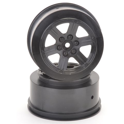 SHORT COURSE WHEEL - BLACK +3 OFFSET PR