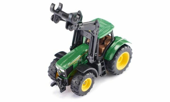 John Deere mit Baumstammgreifer – Bild 3
