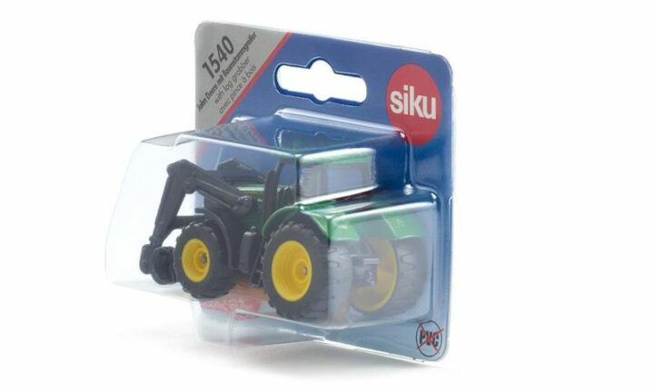 John Deere mit Baumstammgreifer – Bild 4