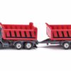 LKW mit Kippmulde und Kippanhänger