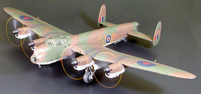 Dambuster/Grand Slam Bomber - Propeller Action