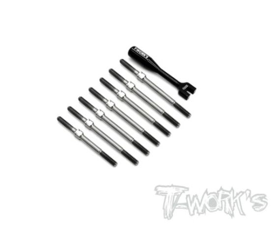 Titanium Turnbuckle Set ( For Xray XB8 2020 )