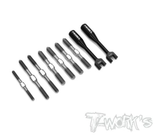 64 Titanium Turnbuckle Set ( For Xray GTX 2022 / G