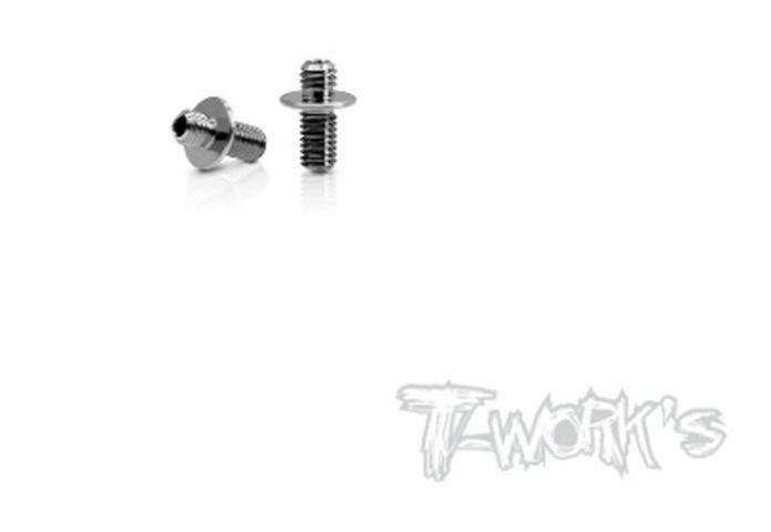 Titanium Pro Grubscrew For Front Suspension Arms (