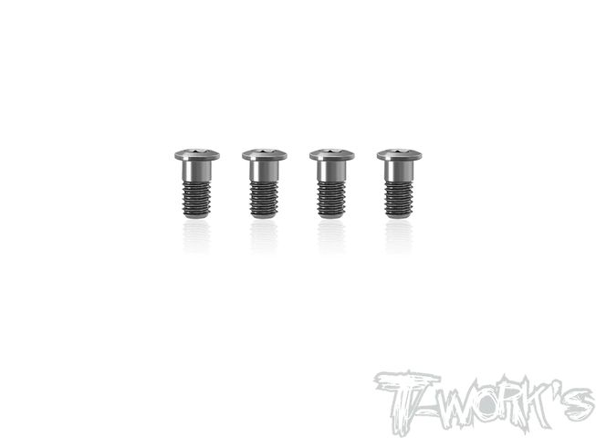 64 Titanium 3x6mm Smaller Head Low Profile Half Th