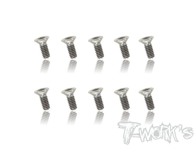 Titan Schrauben 2x4mm Senkkopf (10)